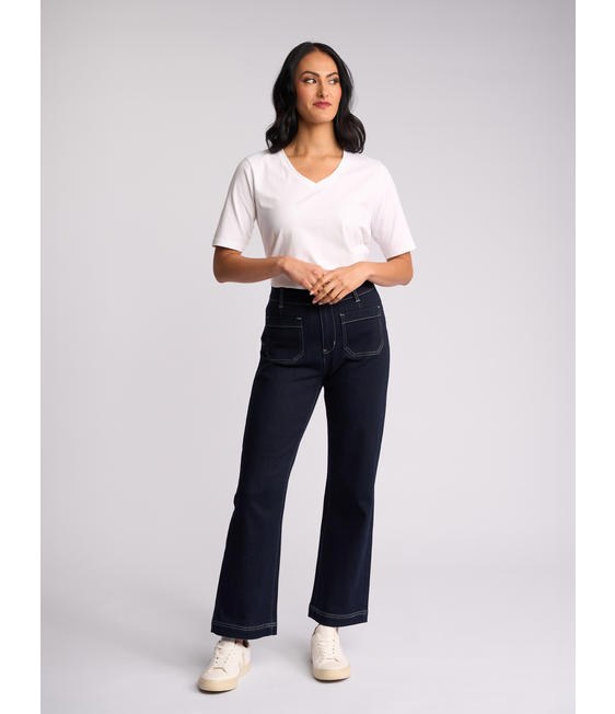 Vassalli Daily Jean - Front Patch Pocket Ankle Grazer