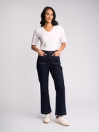 Vassalli Daily Jean - Front Patch Pocket Ankle Grazer