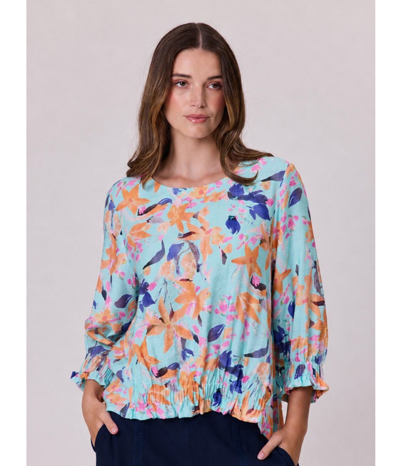 Democracy Summer Bloom Top