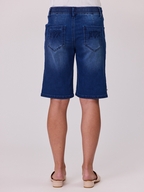 Classified Knit Short with Pearl Trim 