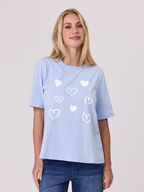 Classified Heart Trim Tee