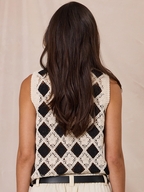 Design Nation Quinn Crochet Vest