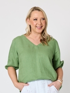 Gordon Smith Anna Linen Top