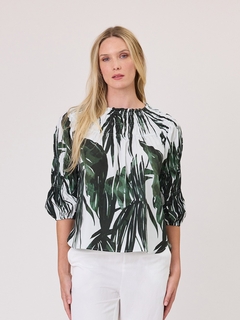 Duo Breeze Shirrred Top-style-MCRAES