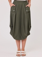 Duo Delta Tuck Skirt