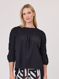 Duo Jazz Shirred Top-style-MCRAES