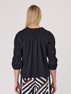 Duo Jazz Shirred Top