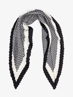 Antler Pleated Neck Scarf