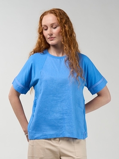 Madly Sweetly Mixed Media Tee-style-MCRAES