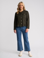 Vassalli Jacket with Frill Hem