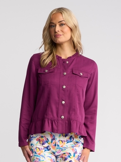 Vassalli Jacket with Frill Hem-style-MCRAES