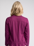 Vassalli Jacket with Frill Hem