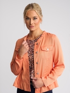 Vassalli Jacket with Frill Hem