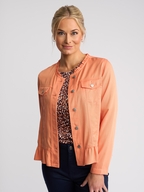 Vassalli Jacket with Frill Hem