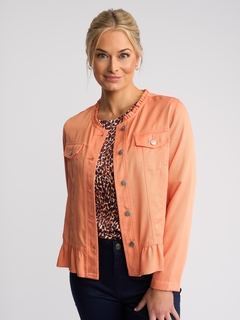 Vassalli Jacket with Frill Hem-style-MCRAES
