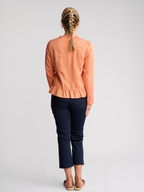 Vassalli Jacket with Frill Hem