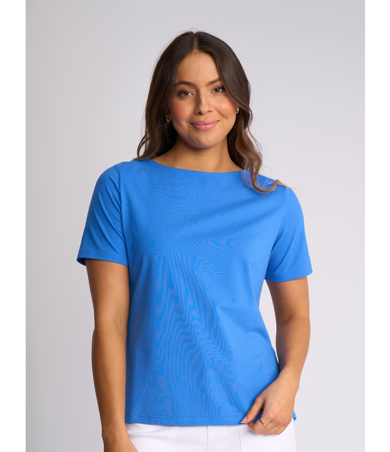 Vassalli Raya Boat Neck Top