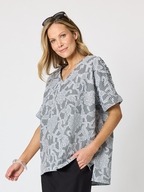 Clarity Tapestry Print Top