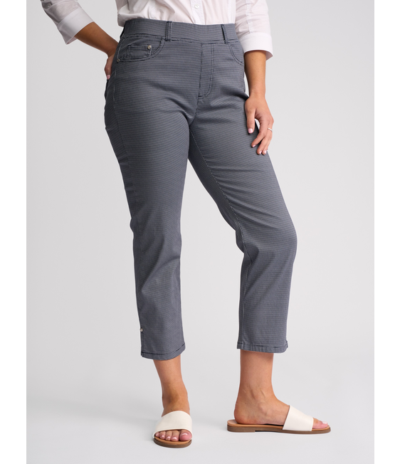 Vassalli London Pull On - Sliim Leg 7/8 Pant