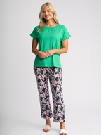 Vassalli Thea Top - Drop Sleeve withh Stepped Hem