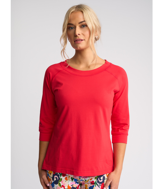 Vassalli Canyon Top - Boat Neck with 3/4 Sleeve