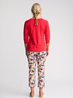 Vassalli Canyon Top - Boat Neck with 3/4 Sleeve