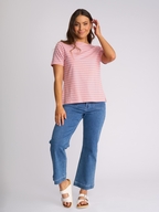 Vassalli Raya Boat Neck Top