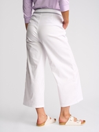 Vassalli Atlanta Jean - Wide Leg Ankle Grazer with Stripe Trim 