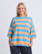 ELM Mazie Block Stripe Sweat