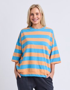 ELM Mazie Block Stripe Sweat-style-MCRAES