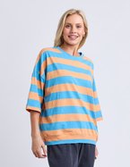 ELM Mazie Block Stripe Sweat