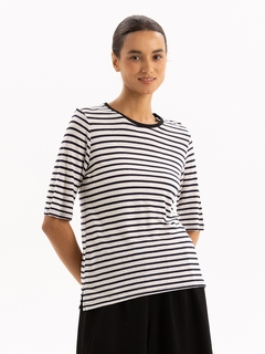 Two by Two Linen Tee-style-MCRAES