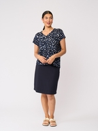 Foil Seams Sew Linen Top