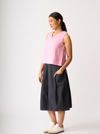 Foil Husk Skirt