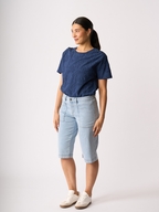 Memo Denim Utility Short