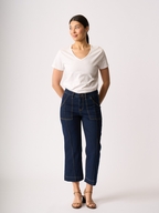Memo Stitch Detail Jean