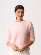 Oh Three Contrst Rib Jumper