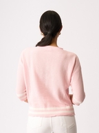 Oh Three Contrst Rib Jumper