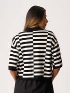Foil Stepped Cardigan
