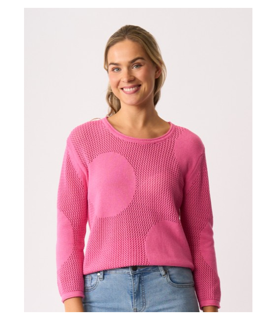 Foil Spotted Sweater