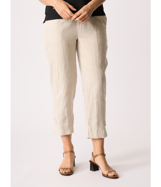 Preen Tabbed Linen Trousers