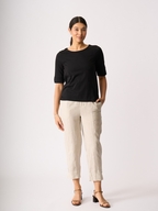 Preen Tabbed Linen Trousers