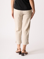 Preen Tabbed Linen Trousers
