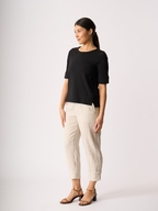 Preen Tabbed Linen Trousers