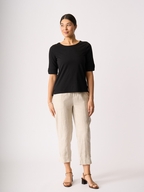 Preen Tabbed Linen Trousers