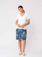 Esplanade Tee-rific Print Skirt