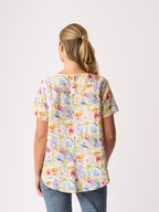 Preen Linen Swing Hem Top