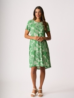Foil Swing Back Dress