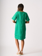 Foil Linen Crowd Pleaser Dress