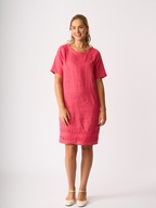 Foil Linen Crowd Pleaser Dress
